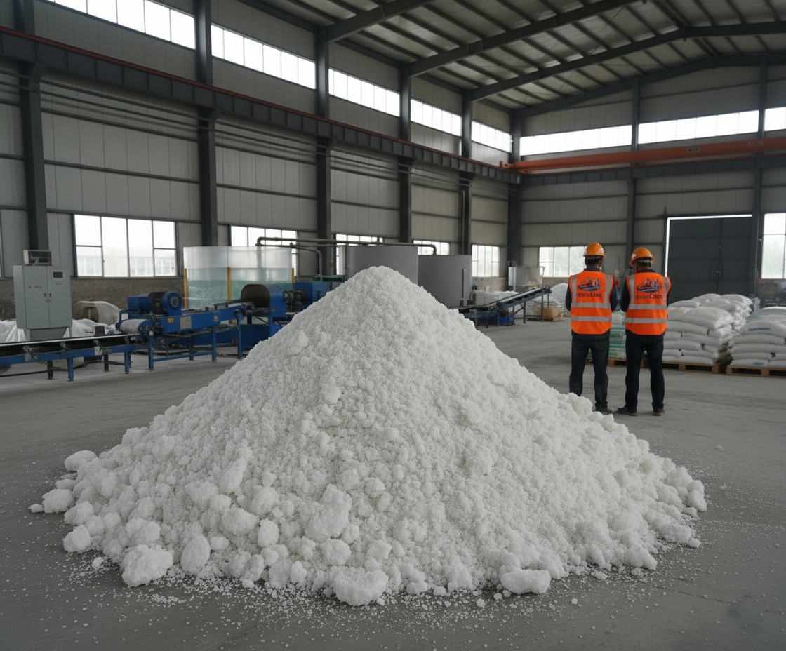 High-purity industrial washed salt from North Sinai Egypt